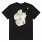 Abstract Face One-Line Oversized T-Shirt