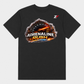 Adrenaline Rush Oversized Graphic T-Shirt Black