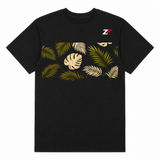 Tropical Leaves Oversized T-Shirt