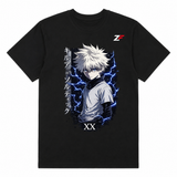 Anime Lightning Warrior Oversized T-Shirt